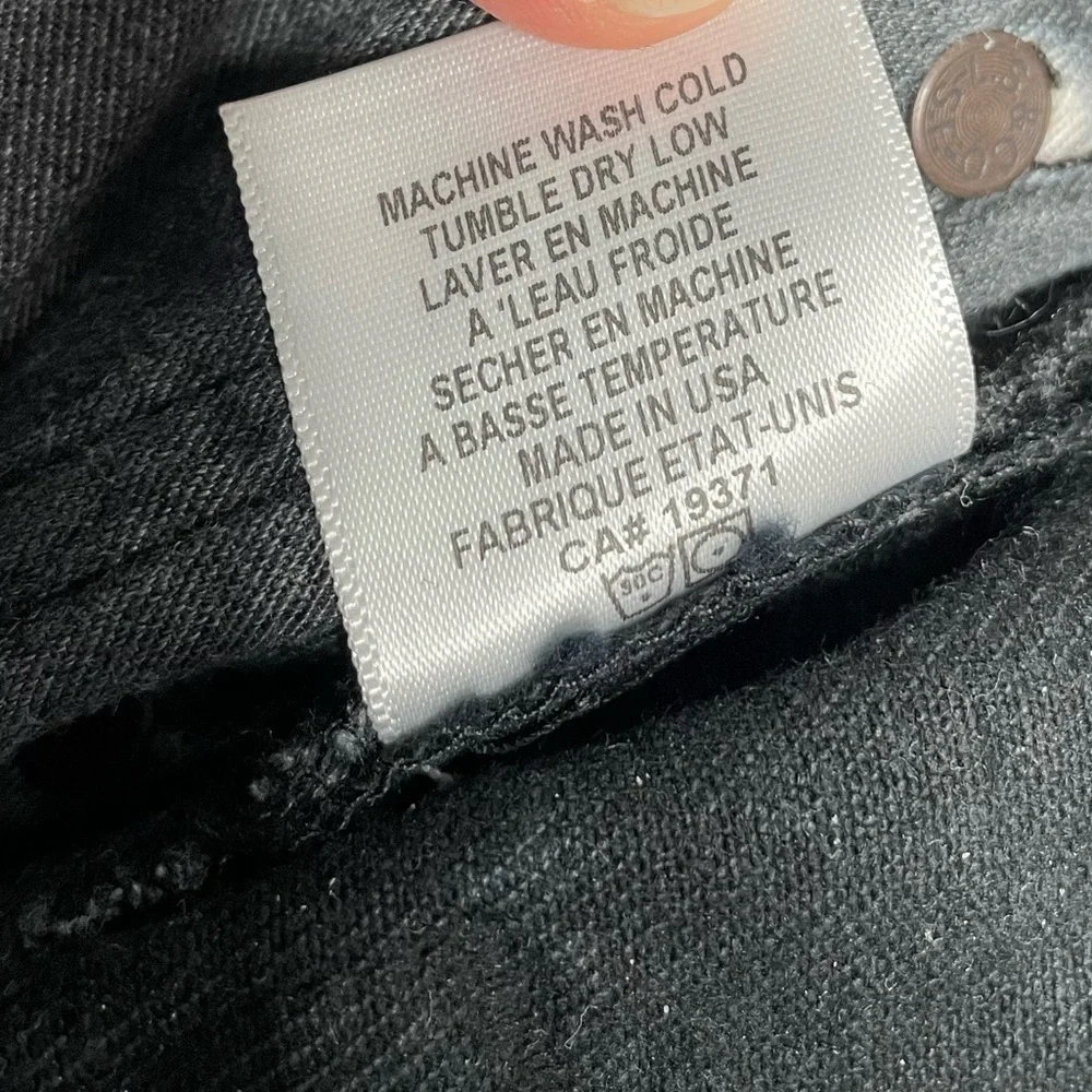 Re/Done | Vintage ReDone Levi’s High Rise Black Jeans Kendall Jenner 26